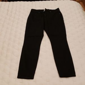 Loft Black Curvy High Waist Skinny Jeans